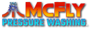Pressure Washing in Longview | McFly Pressure Washing Logo
